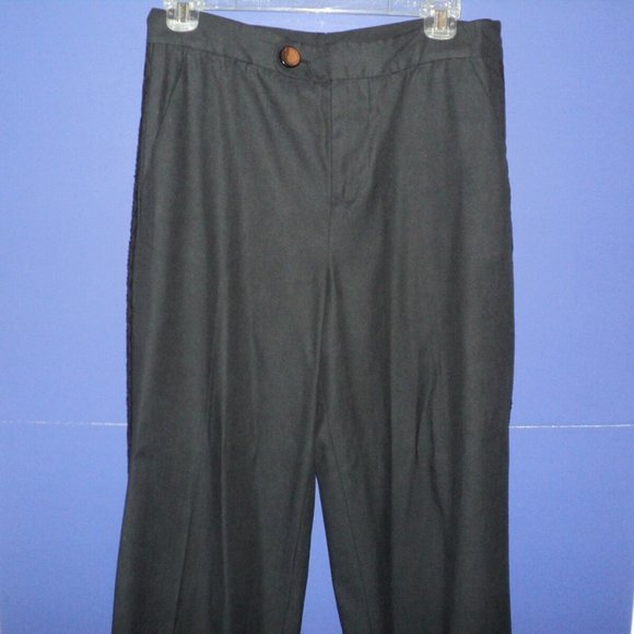 Catherine Malandrino Dress Pants Size 8 Cutwork - Picture 3 of 7
